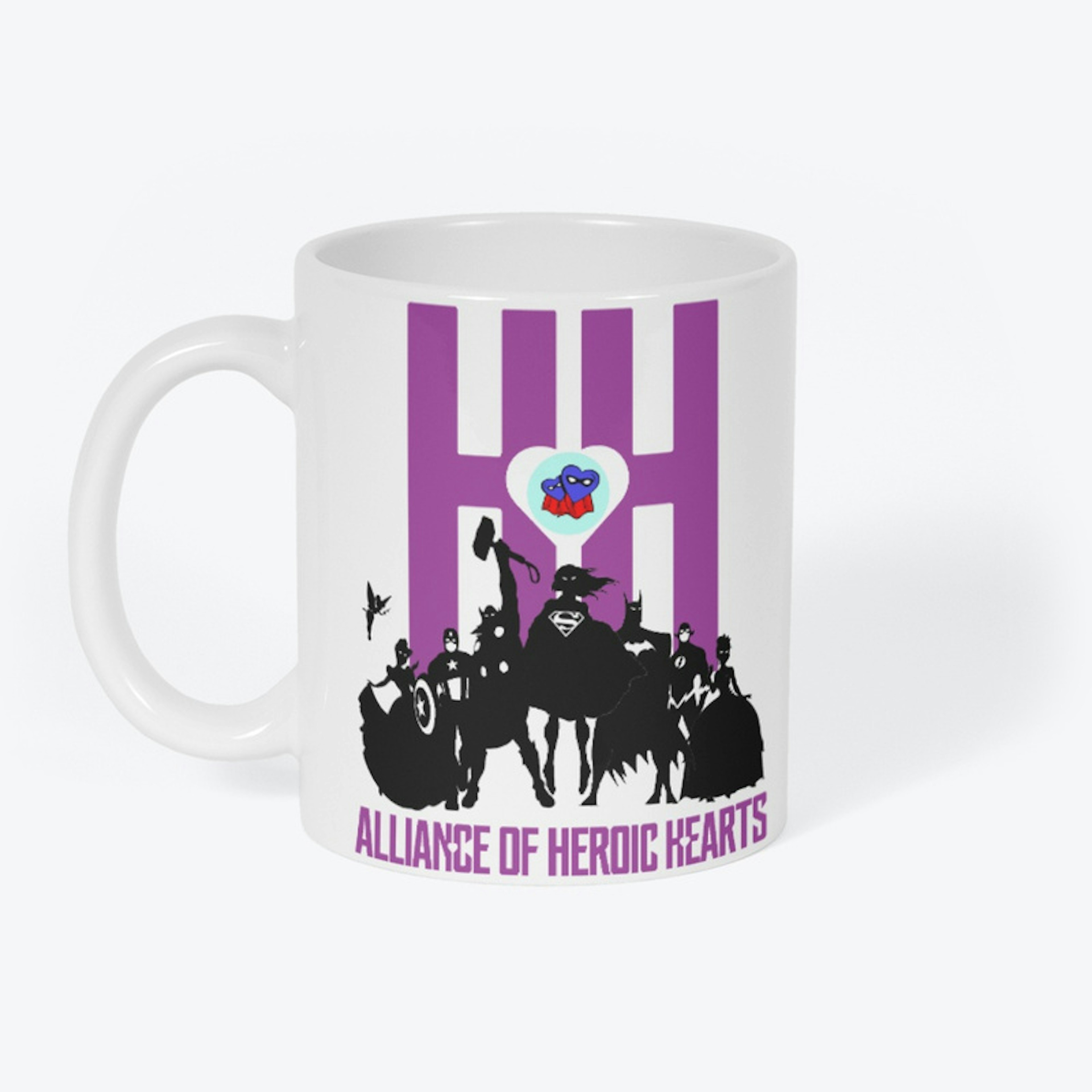 Alliance of Heroic Hearts Team Logo